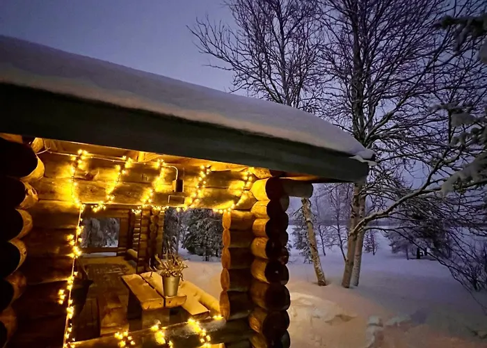 Alpstuga Hillavilla In The Shore Of Enare